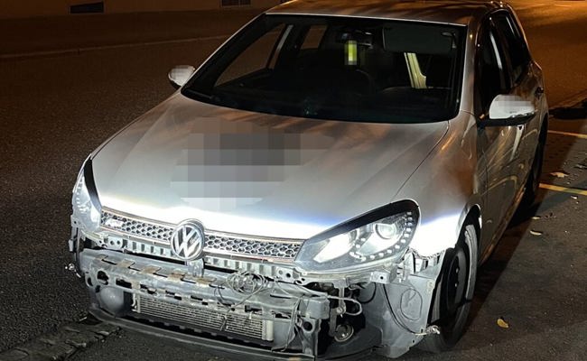 In St. Margrethen einen Unfall verusacht, in Rorschach von der Polizei geschnappt