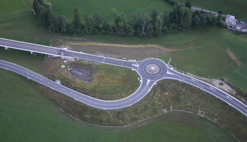 Von Sperrung betroffen: Die Umfahrung Wattwil/Ebnat-Kappel