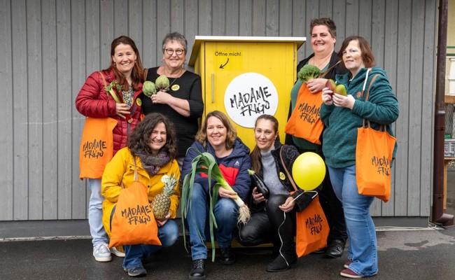 Nun hat auch Grabs einen öffentlichen Kühlschrank