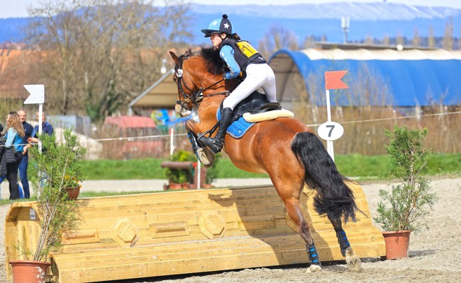Juniorin Hedda Fluri doppelt nach