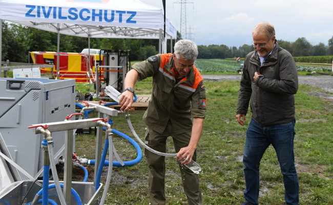 Für Krisenfall gerüstet: Zivilschutz könnte das halbe Werdenberg mit Trinkwasser versorgen