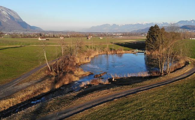 Alarmierender Zustand: Der Damm könnte versagen