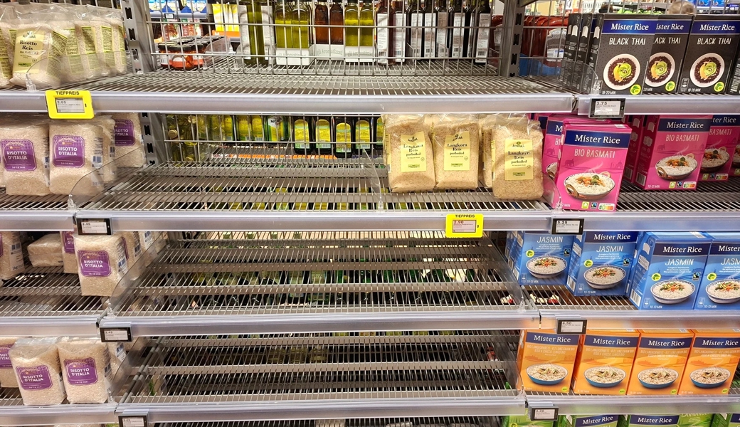 Warum in Ostschweizer Migros-Filialen der M-Classic-Reis verreist ist