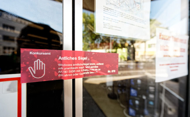 Immer mehr Konkurse – auch in der Region