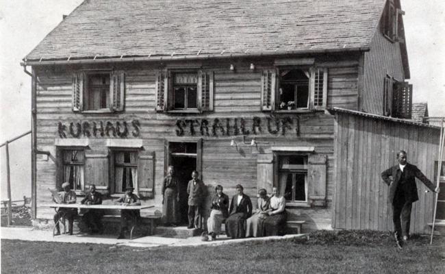 So warb das Kurhaus Strahlrüfi vor 90 Jahren um seine Feriengäste
