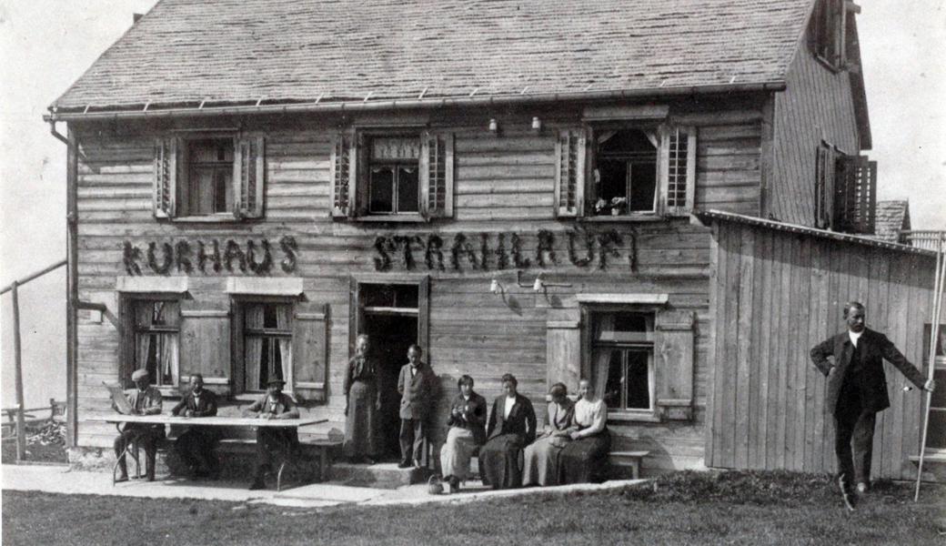 So warb das Kurhaus Strahlrüfi vor 90 Jahren um seine Feriengäste
