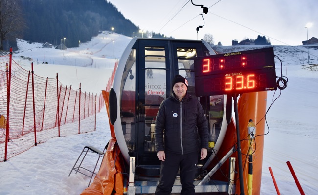 Der Meister über die Zeit ist vor jedem Rennen nervös