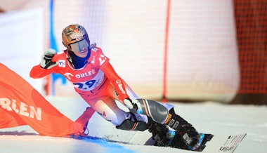 Julie Zogg in St.Moritz auf dem fünften Rang