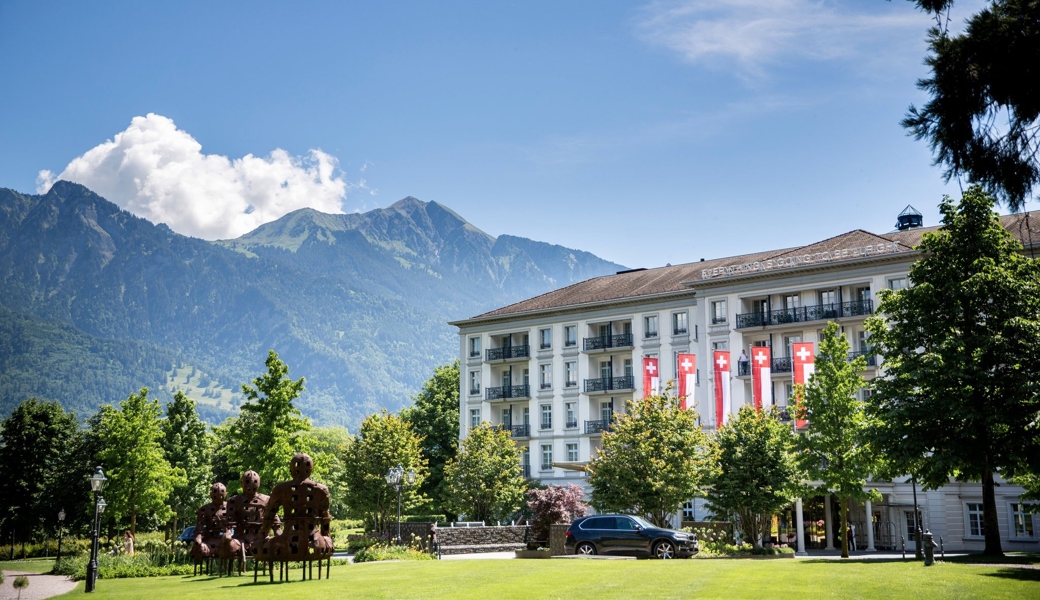 Das Kunstmuseum soll auf dem Areal des Grand Resort Bad Ragaz gebaut werden. 