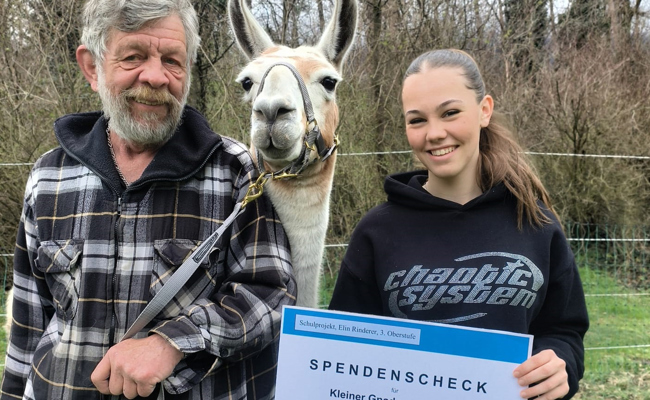 Grosser Einsatz: Elin Rinderers Herz schlägt für die Tiere