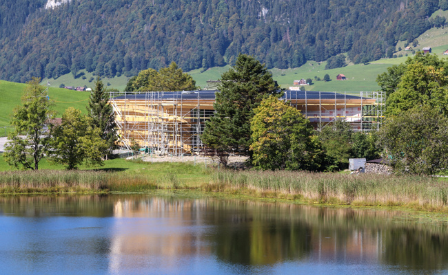 Rundgang Klanghaus-Baustelle: «Begeisterung in der Bevölkerung ist spürbar»