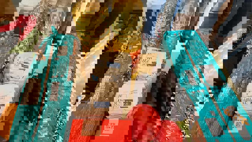 Diese Portion reicht einer Familie rund zwei bis drei Tage.