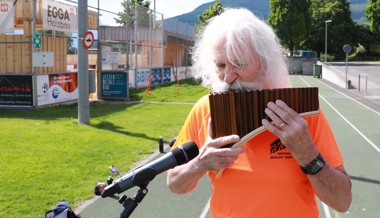 Robert Schumacher: Stimme des Gamperney-Berglaufs