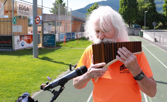 Robert Schumacher: Stimme des Gamperney-Berglaufs