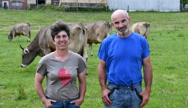 Hagmanns haben ein Herz für Geissen, Schafe und Original Braunvieh