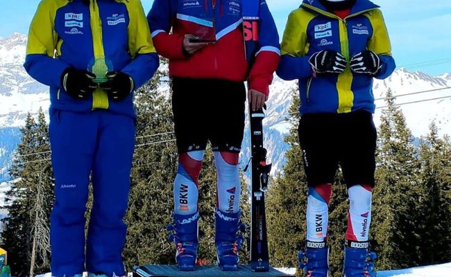 Luca Gantenbein ist der beste interregionale Skirennfahrer der Saison