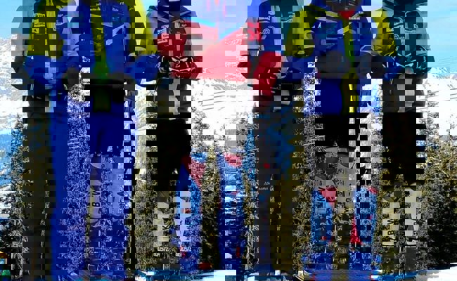 Luca Gantenbein ist der beste interregionale Skirennfahrer der Saison