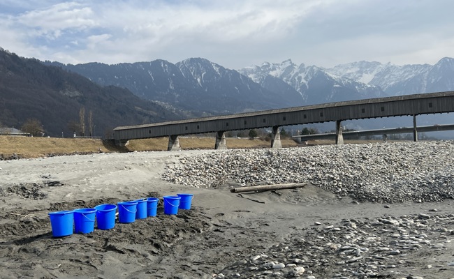 Künstlerischer «Uferwechsel» zum Jubiläum Zollvertrag