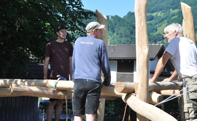 Die HPS macht derzeit ihren Spielplatz attraktiver und plant Projekte in drei Etappen