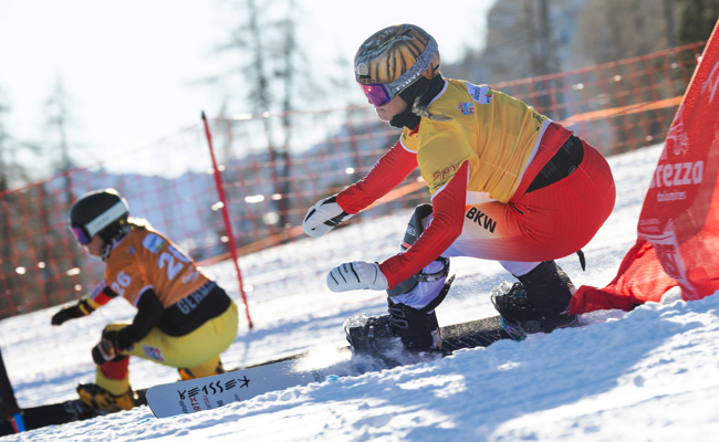 Zogg mit Platz sieben  in Cortina d’Ampezzo