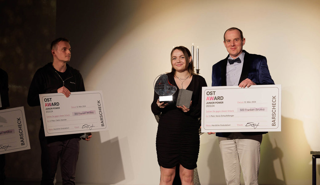 «Junior Power Award» der OST geht nach Buchs