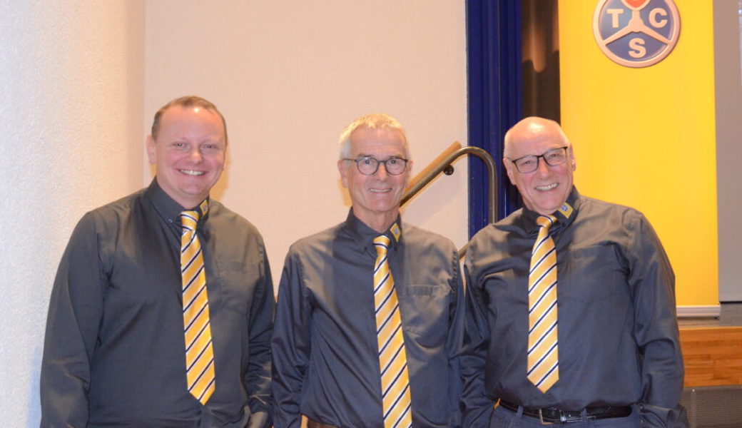 Markige Worte und ein Stabwechsel bei der Hauptversammlung des TCS