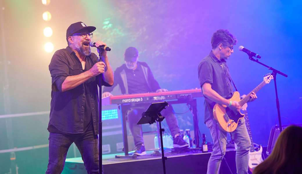 Die «Pykniker» sorgen am Konzert für gute Stimmung.