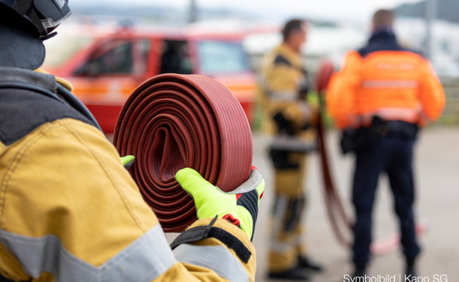 Geschirrspüler in Brand geraten