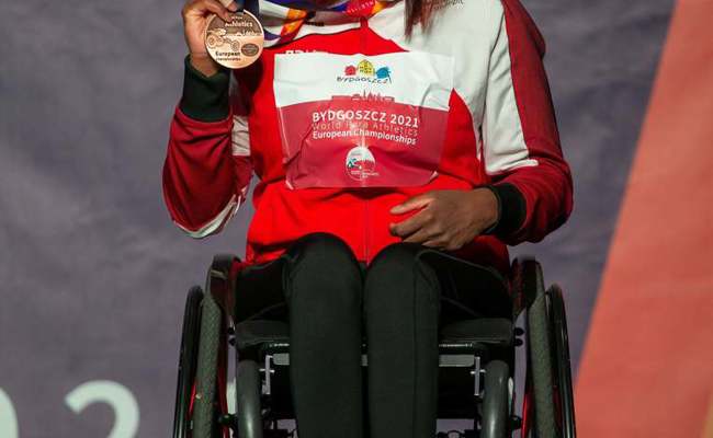 Unter den erfolgreichsten Athleten des Jahres: Leistung der Azmooserin Alexandra Helbling, die EM-Bronze holte, gewürdigt