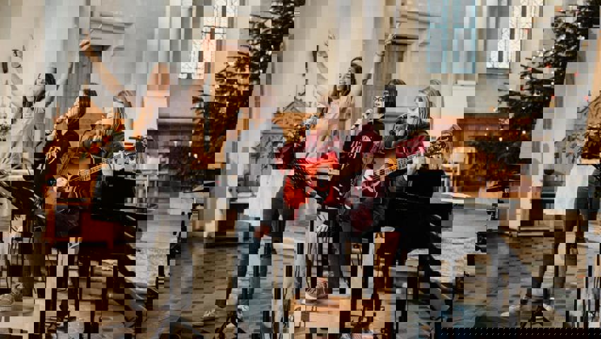  Die Youngsters-Band bestand ihren Einsatz mit Bravour. 