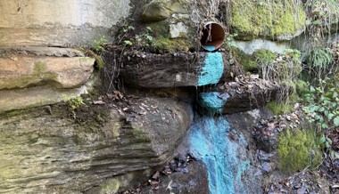 Kupfersulfat in den Ruslenbach gelangt – Flora und Fauna bislang schadlos