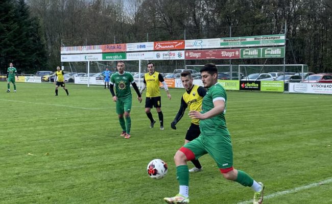 Der FC Buchs 1b setzt ein Ausrufezeichen gegen den Tabellenführer