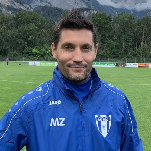  Vorfreude aufs Spiel: Marius Zarn, Trainer FC Bad Ragaz. 