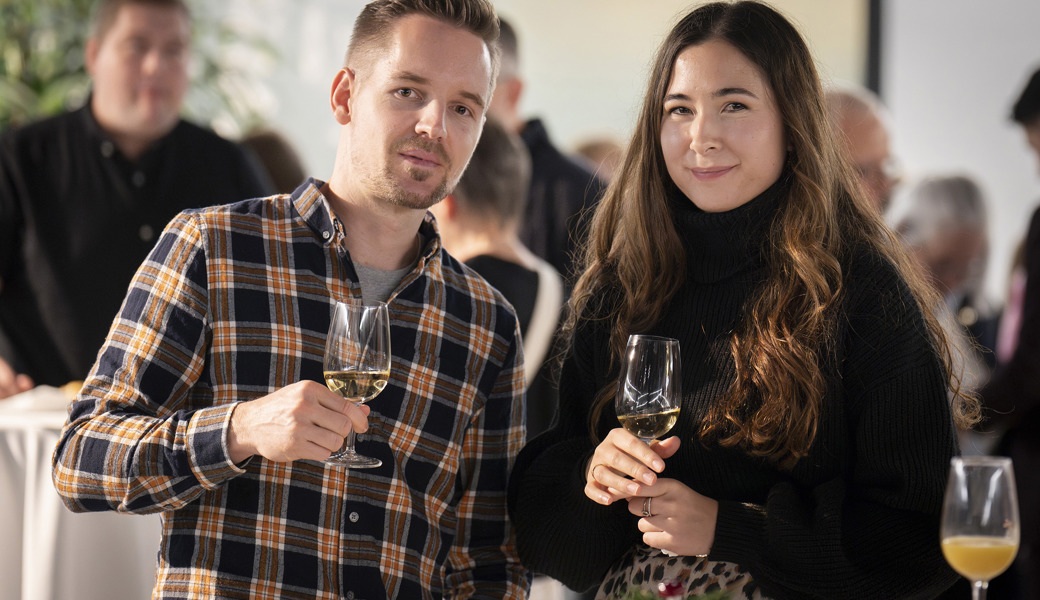 Mit Zuversicht und guter Ausbildung in die Zukunft: Studierende an der Feier im BZBS.