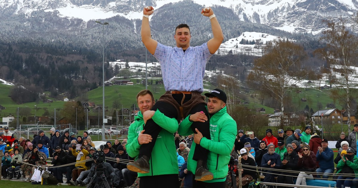 Quick finish in the final round: Toggenburg champion in Gams