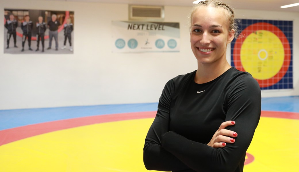 Spitzensport nur durch zahlreiche Unterstützer möglich: Ringerin Annatina Lippuner vom RC Oberriet-Grabs. 