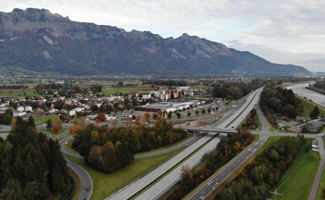 Sanierung der Autobahn zwischen Haag und Oberriet startet