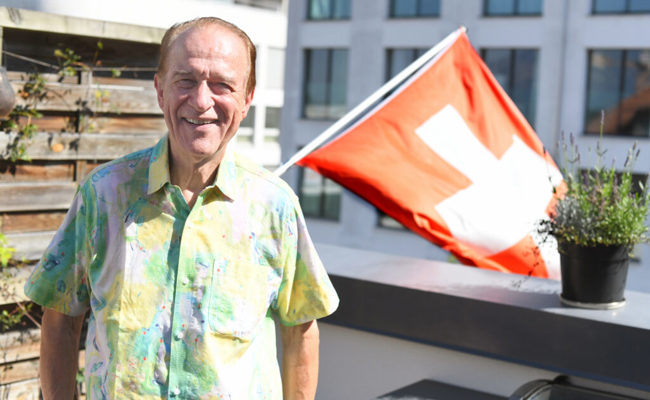 Ein Mann von Welt, aber Buchser geblieben: Paul Grab schnitt George Bush senior die Haare