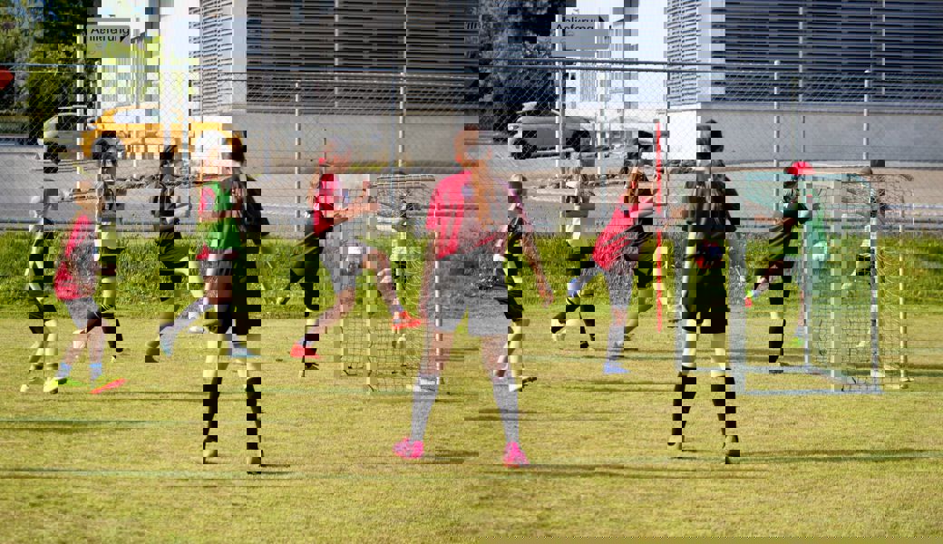 Mit Eifer wurden die Matches gespielt.