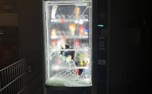 Polizei schnappt Snackautomat-Dieb