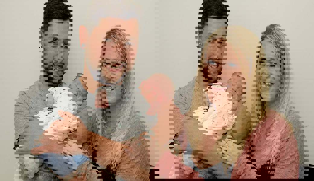 Geburtenrekord: Das tausendste Baby im Spital Grabs ist da