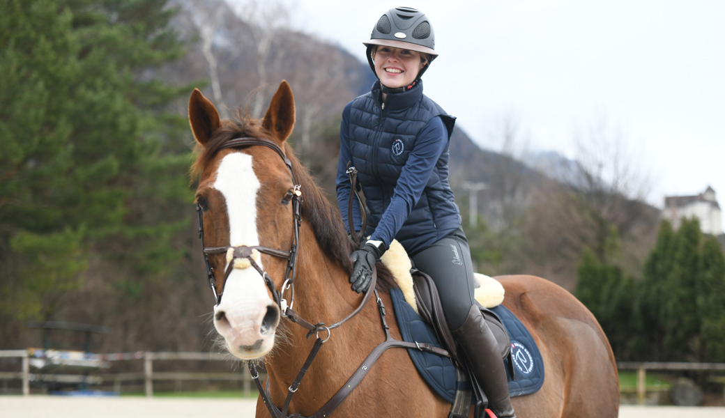 Sina Schett ist in der Sparte Junge Reiter neu im A-Kader.