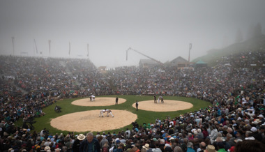 Schwingen im Nebel: Eindrücke vom 25-Jahr-Jubiläum auf der Schwägalp