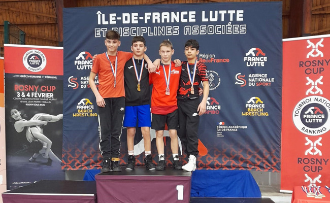 Rio Goldener Dritter an internationalem Turnier