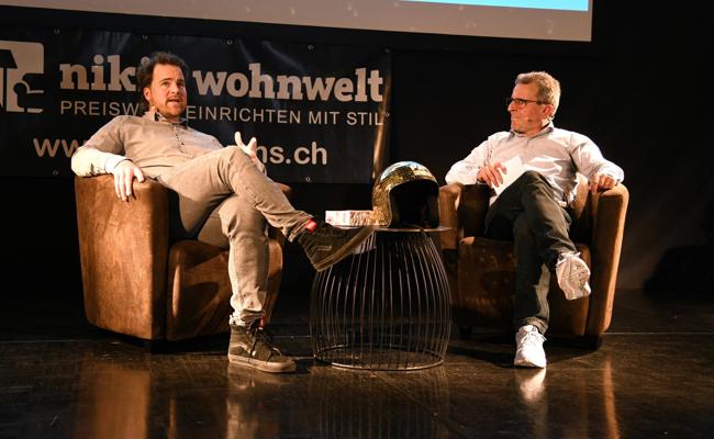 Unterhaltsamer Sport-Talk: Vom Weltcup-Sieger zum SRF-Experten