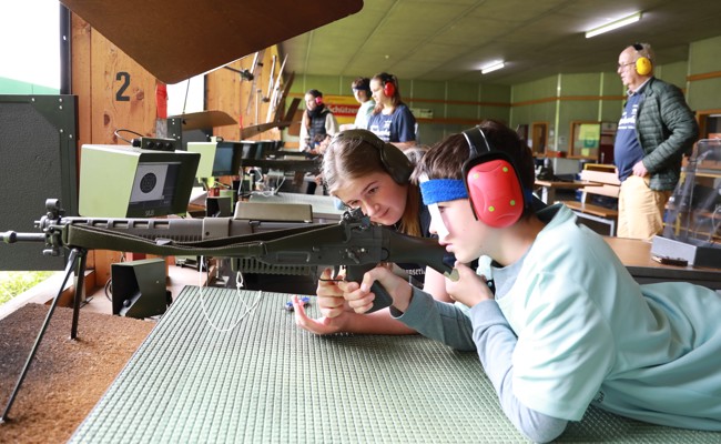 Patrone für Patrone: Erst Sicherheit, dann der Schuss