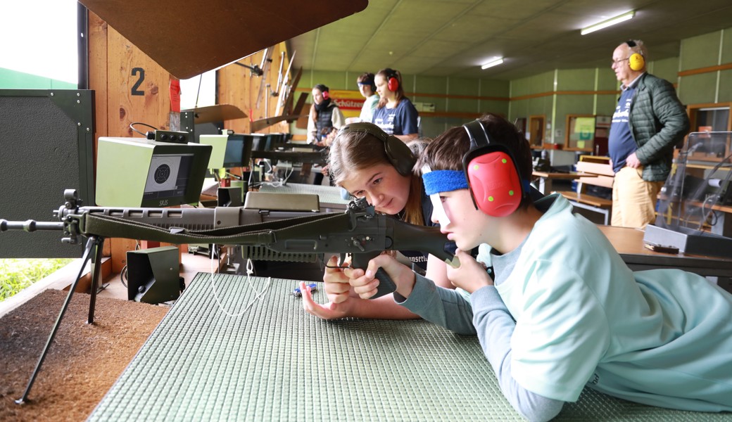 Patrone für Patrone: Erst Sicherheit, dann der Schuss