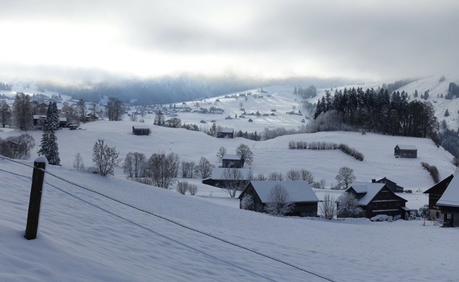 Erste Winterbilder aus dem Obertoggenburg