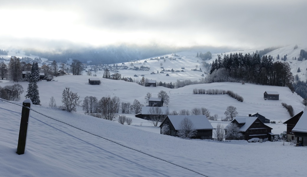 Erste Winterbilder aus dem Obertoggenburg
