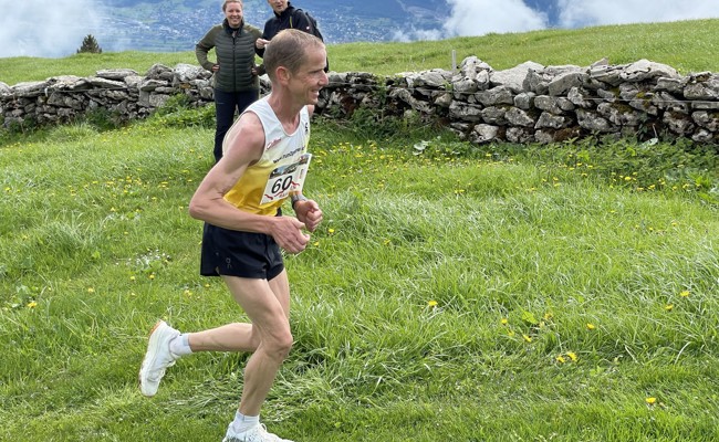 Einheimische liefen stark wie noch nie den Berg hoch
